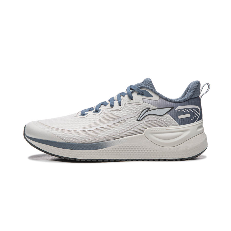 Li-Ning Li Ning Low top Casual Running Shoes Men's Sponge Gray