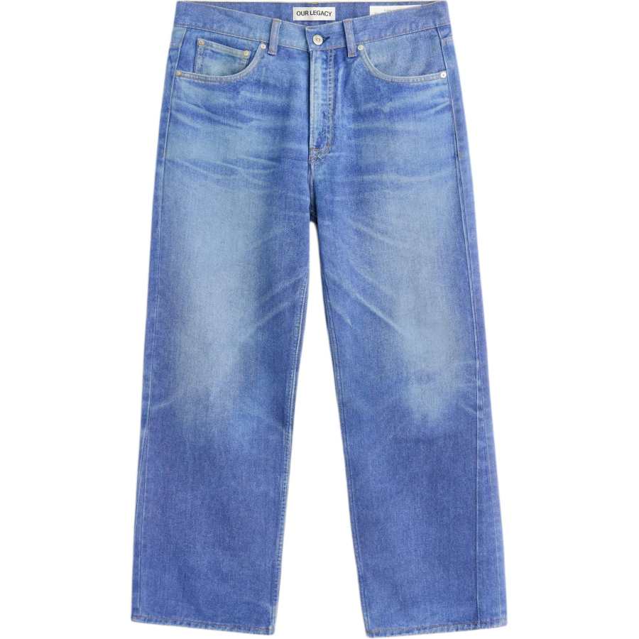 Our Legacy Third Cut Wide Straight-Leg Jeans