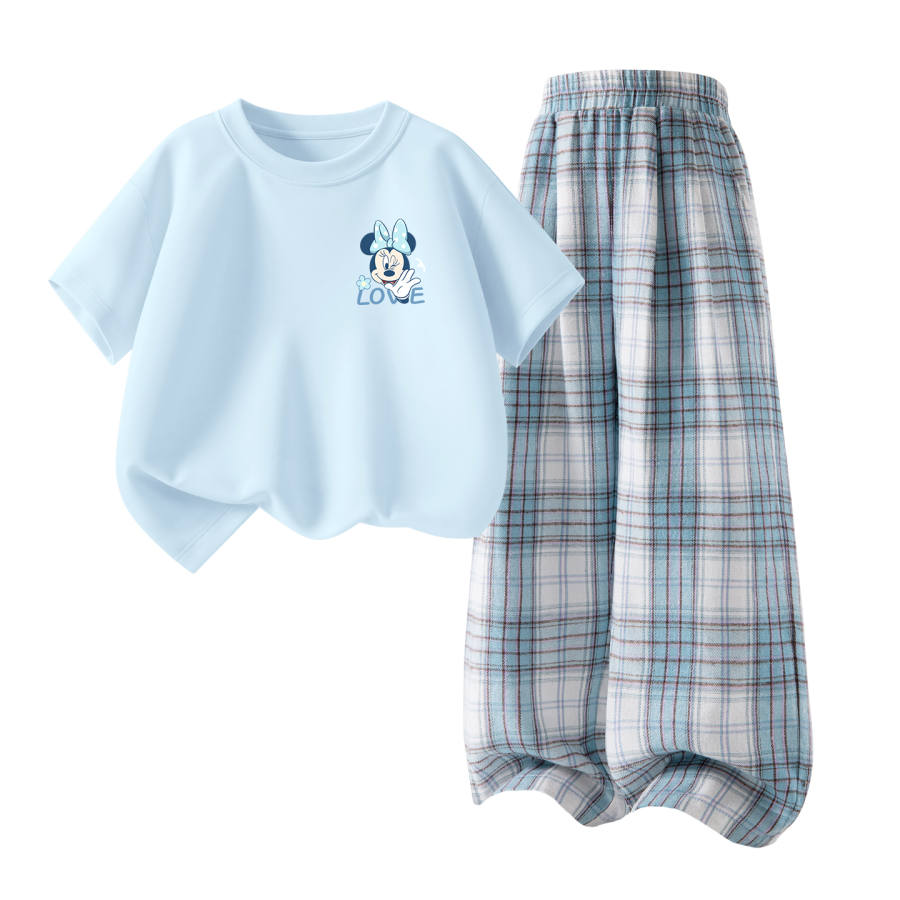 Disney Kids Casual Sportswear Crew Neck Thin