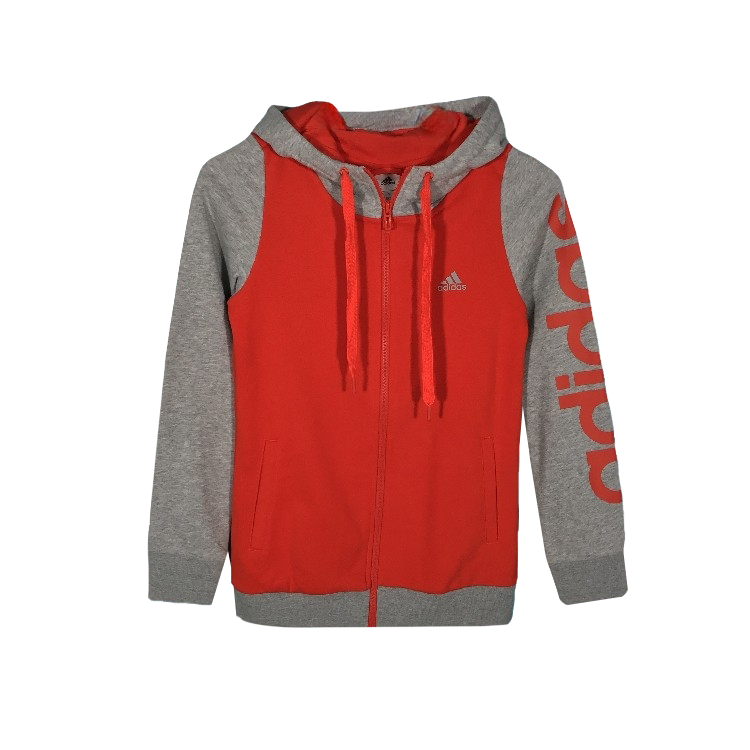 Adidas Adidas Jackets Women's Red/Gray Hooded Moderate Other