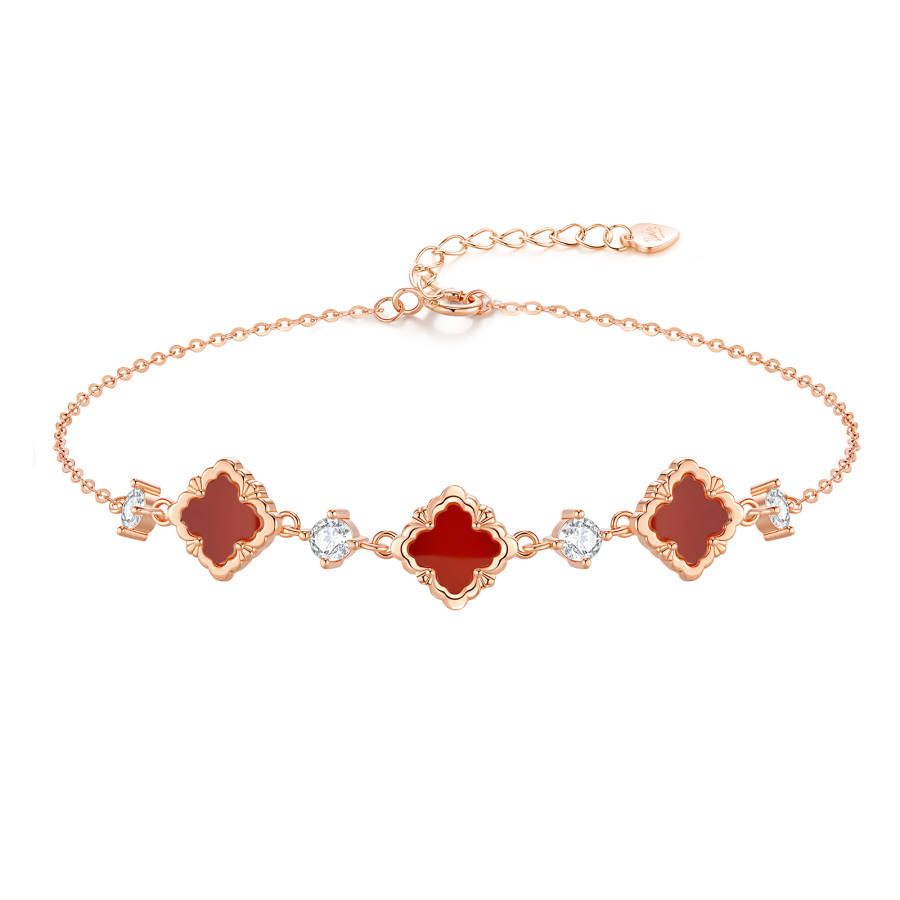 Barbie Barbie Agate & Chalcedony Bracelets Women's