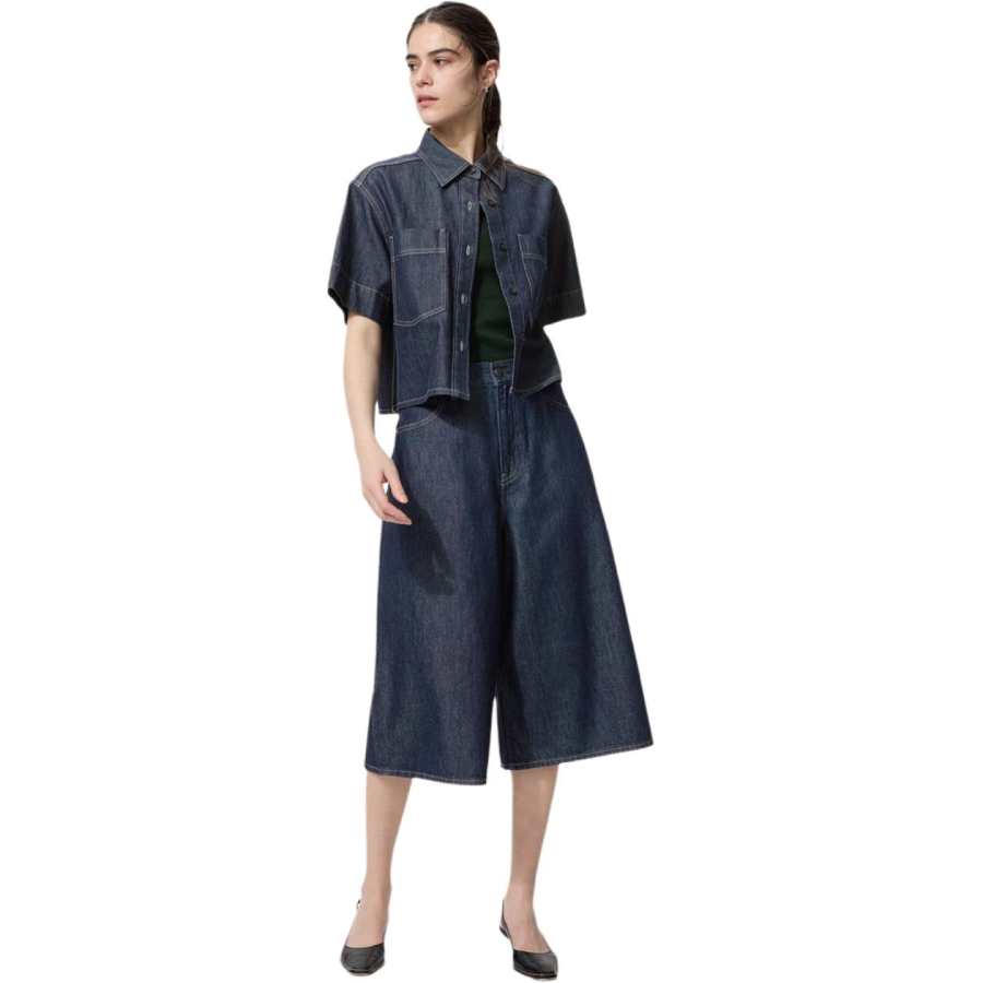 UNIQLO SS26 Denim Shirt Women's