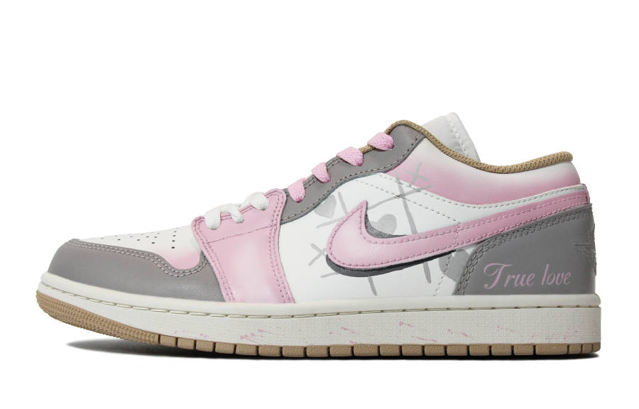 Jordan Jordan Air Jordan 1 Walking Planet, Interwoven Hearts Slip Resistant Abrasion Resistant