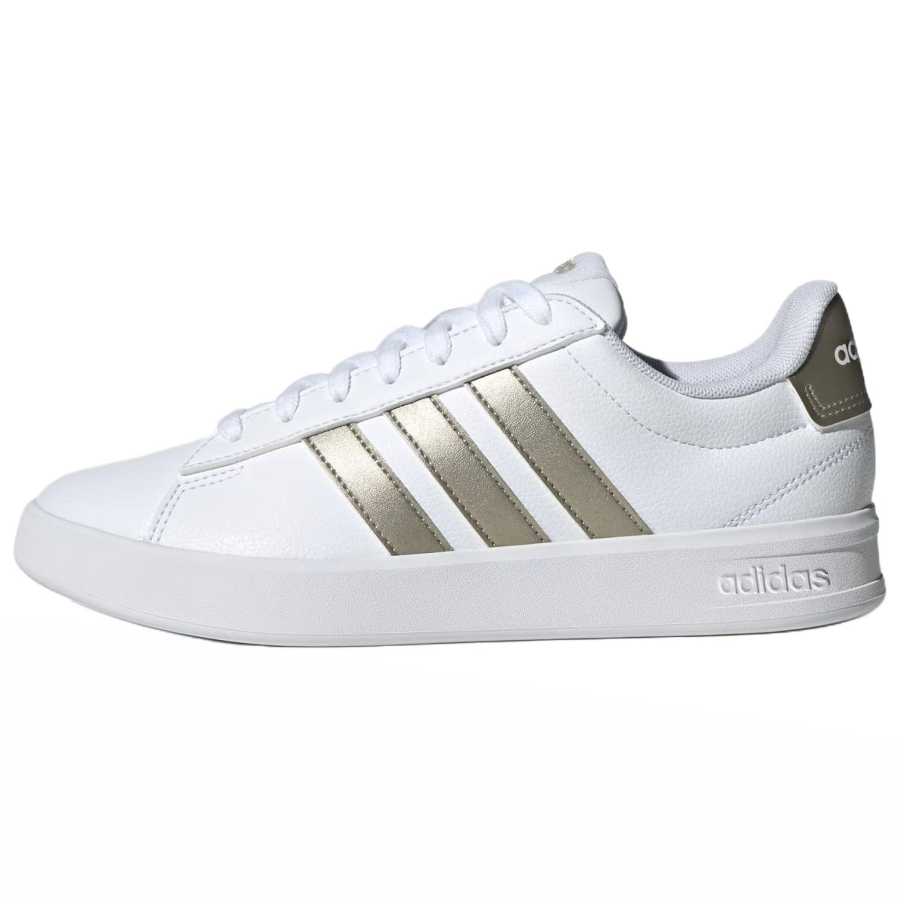 Adidas Adidas GRAND COURT 3.0 Support Skateboard Shoes Women's White Silver