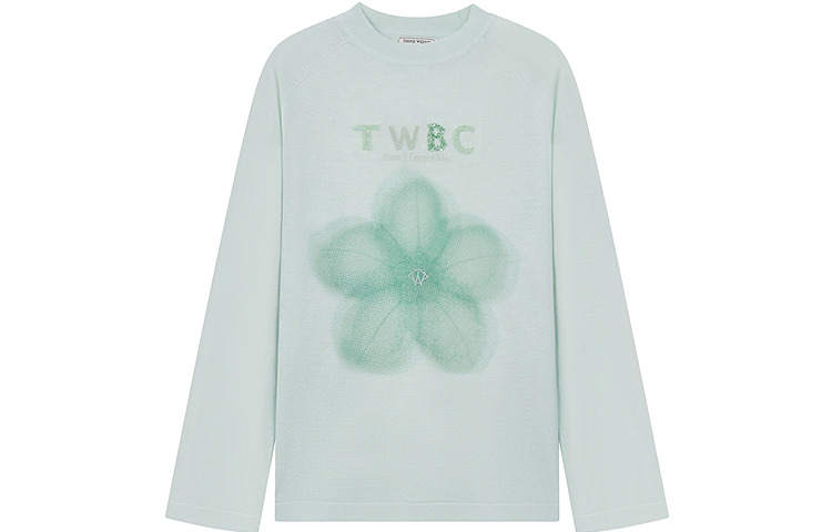 Teenie Weenie Knitwear Women's Mint Crew Neck Moderate Other