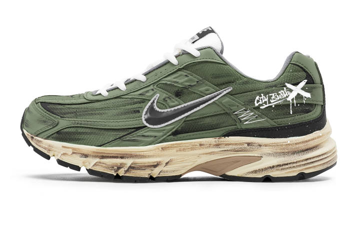 Nike Nike Initiator Low top Casual Running Shoes Men's Army Green