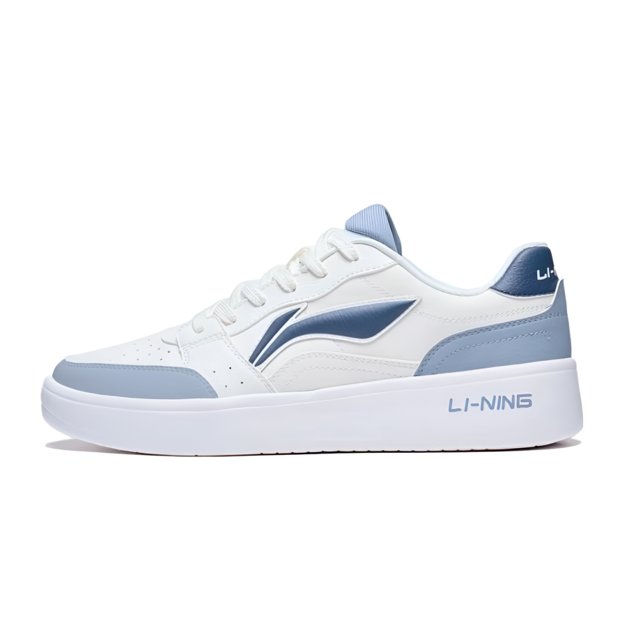 Li-Ning Li Ning Sycee Clear Blue Coverage Abrasion Resistant Slip Resistant Wrapping, Wear Resistant And Non Slip Low top