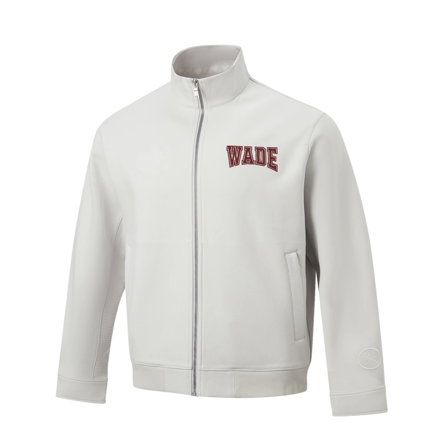 Li-Ning Li Ning Jackets Men's Crystal Gray Stand Collar Moderate Other