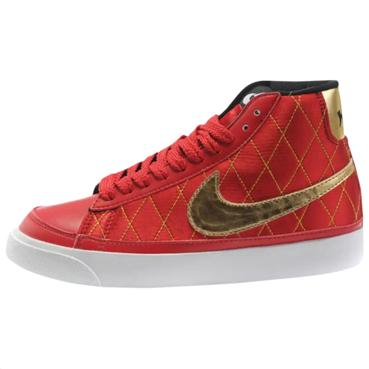 Nike Nike BLAZER '09 Mid top Skateboard Shoes Unisex Red