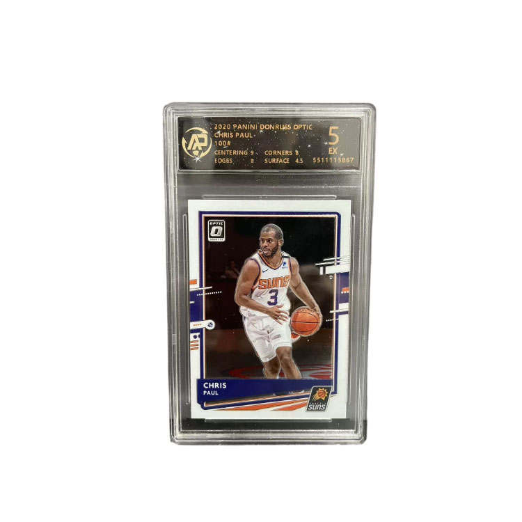 PANINI Donruss Optic Chris Paul CP3 OP Parallel Autograph, Rare Collectible Graded Cards 1 Pc