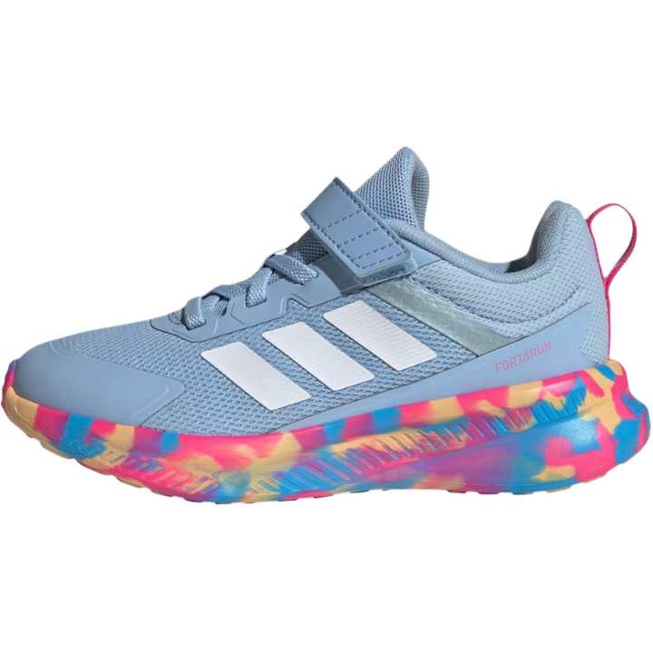 Adidas Adidas FORTARUN 4.0 Breathable Low top Running Shoes Blue White Kids'