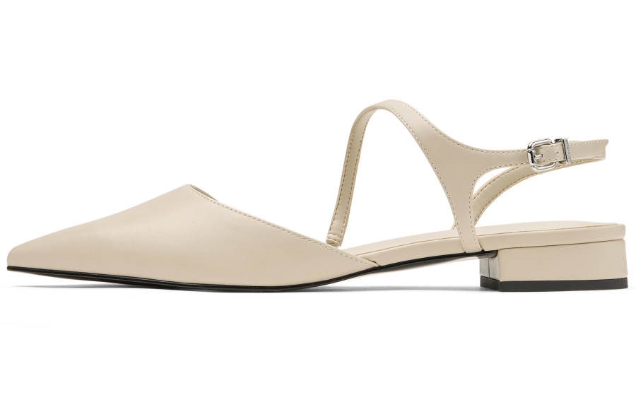 CHARLES&KEITH Small Ck PU, Textile Casual Shoes 2.5cm Women's