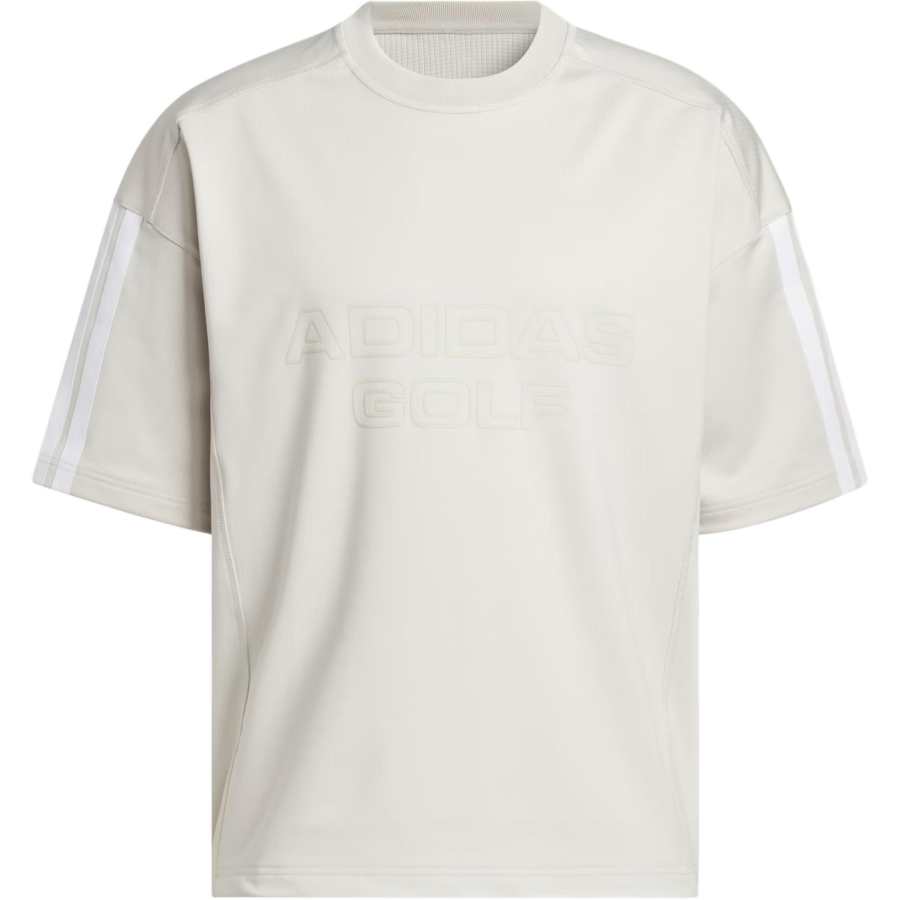 Adidas Adidas T Shirts Men's Beige Crew Neck Moderate