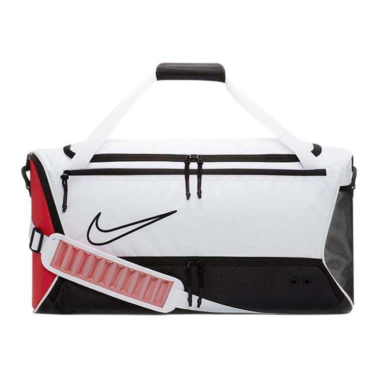 Nike Nike Elite Basketball Duffel Bag Travel Bags White/Red
