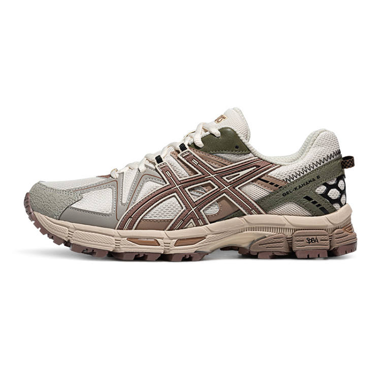 ASICS Gel Kahana 8 Textile, Synthetic Leather Cushioning Abrasion Resistant Breathable Low top Sports Casual Shoes