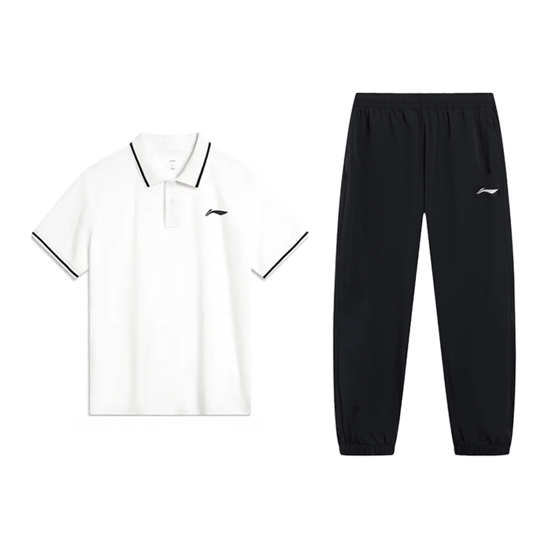 Li-Ning Li Ning Casual Sportswear Unisex Standard White+Black