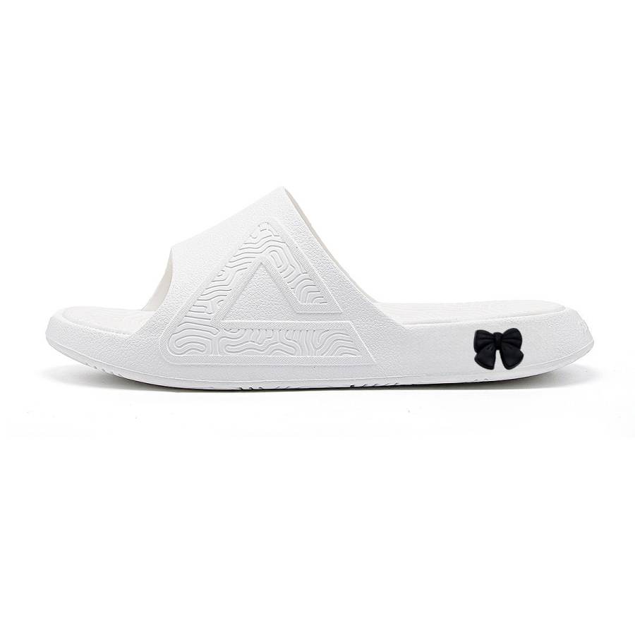 PEAK EVA Sports Slippers Unisex Cold White Black Butterfly