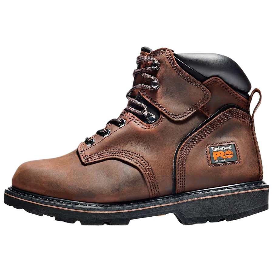 Timberland Pit Boss Safety Shoes Men's Brown