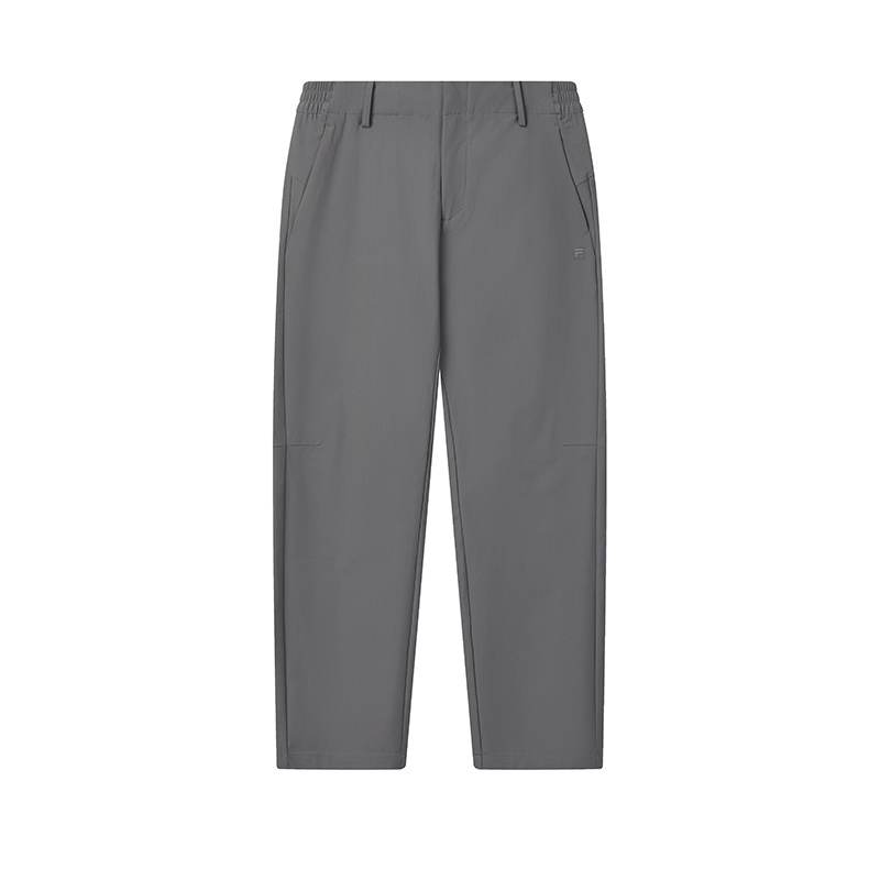 FILA WHITE Casual Pants Men's Dome Gray