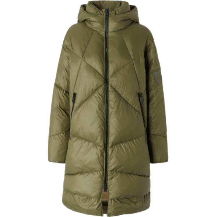 PINKO FW24 Puffer Jacket Women's Light Green
