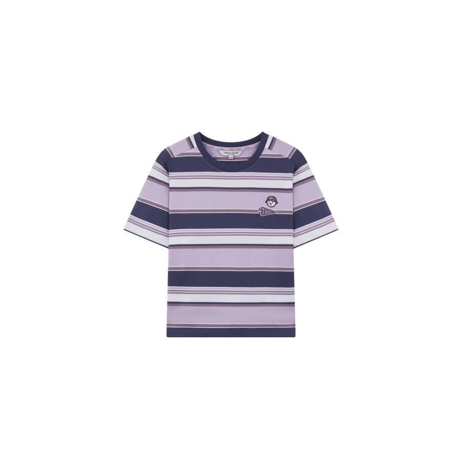 Teenie Weenie T Shirts Women's Crew Neck Moderate Straight Fit