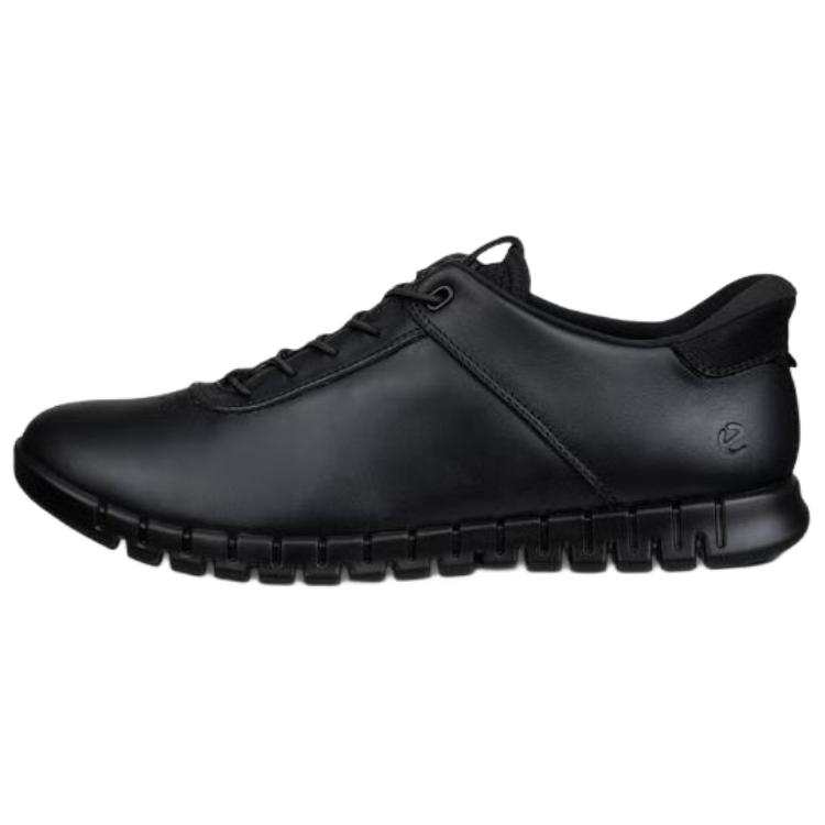 Ecco Gruuv Lite Leather Low top Casual Shoes Women's Black