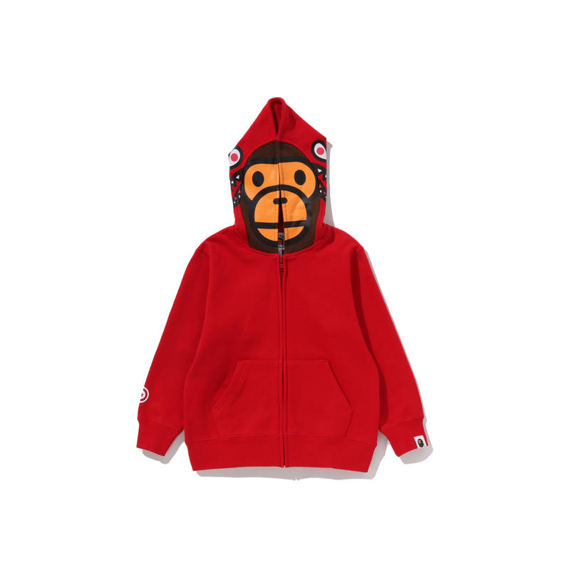 A BATHING APE Grade School Sweatshirts Hooded Moderate