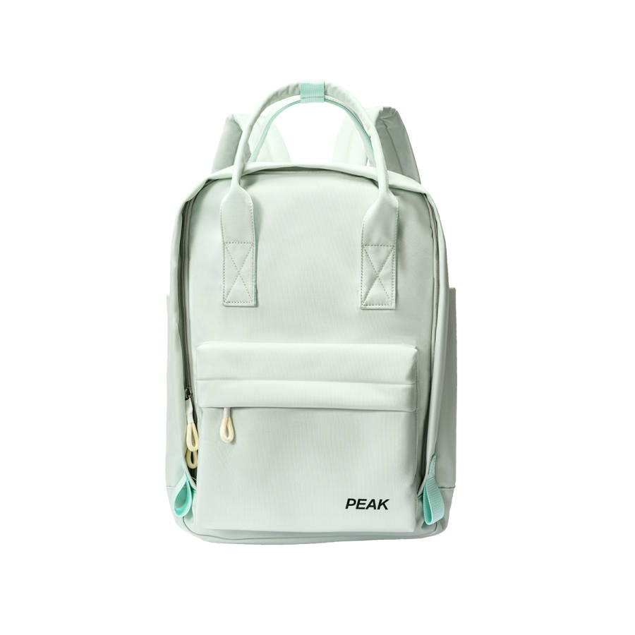 PEAK PEAK Polyester Backpack Regular Women's Vibrant Green/Bright Yellow