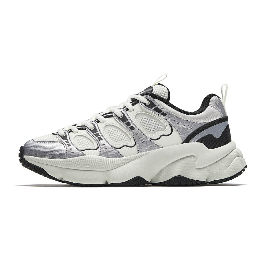 Anta Breathable Slip Resistant, Abrasion Resistant, Lightweight, Breathable Low top Casual Shoes Women's
