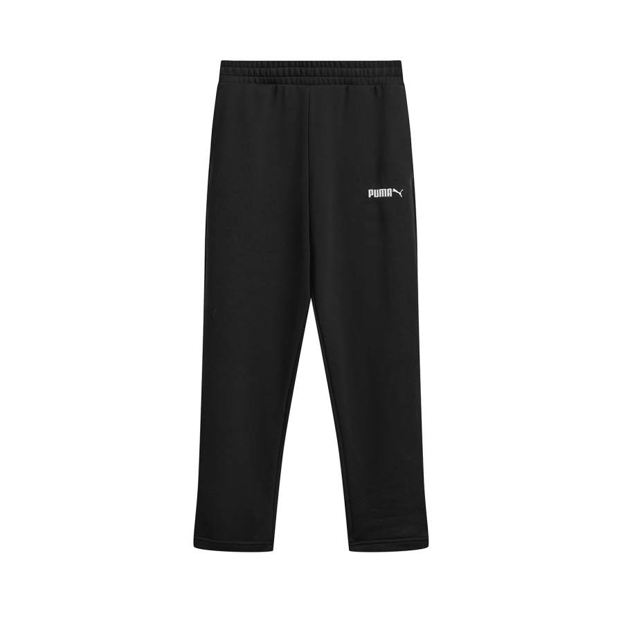 PUMA ESS Casual Pants Men's Black Moderate Straight Fit Pants