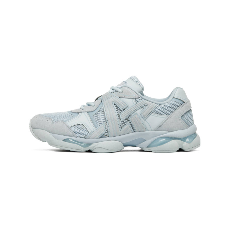 Onitsuka Tiger TIGRUN Textile, Synthetic Leather Low top Casual Shoes Unisex Light Blue