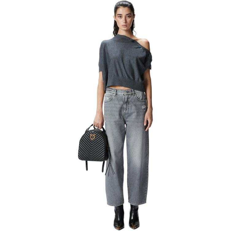 PINKO Estelle Straight Leg Jeans