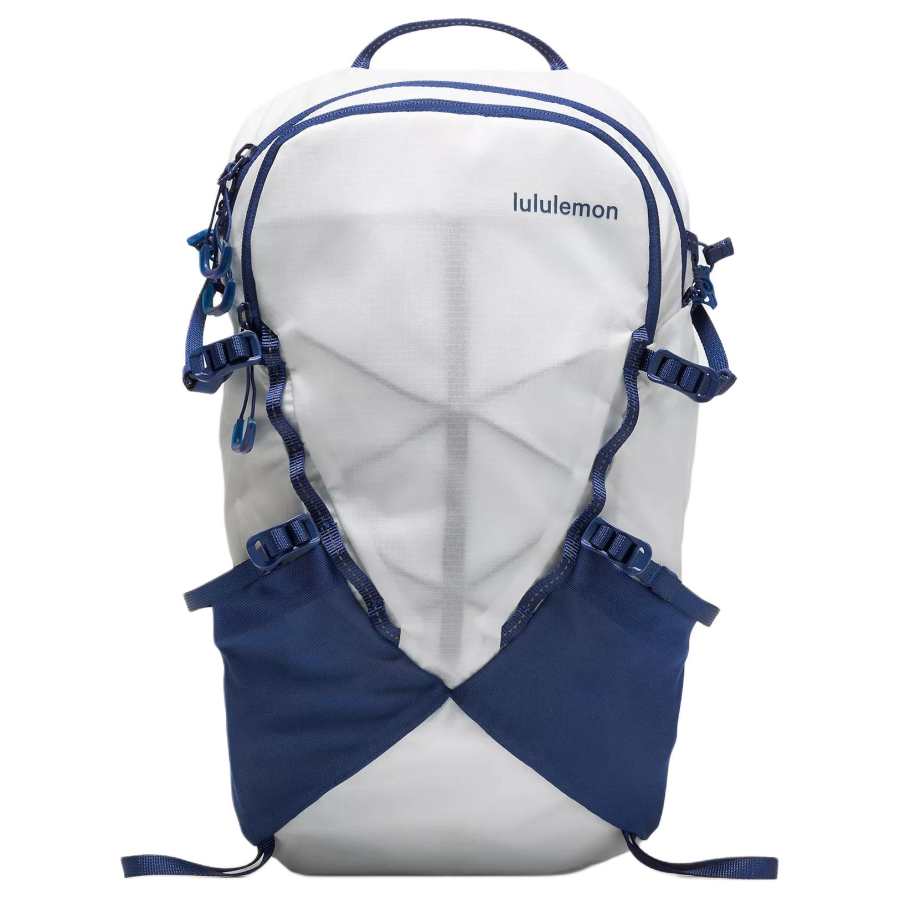 Lululemon 10L Outdoor Bags Nylon With Polyester White Blue Multicolor Unisex