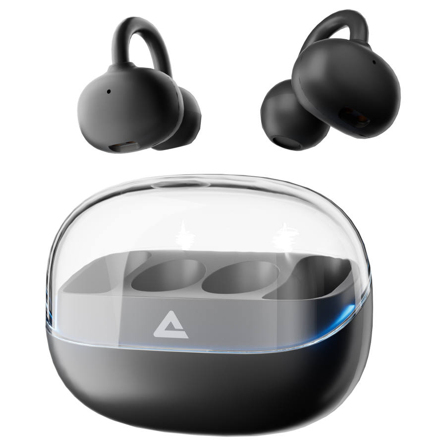 PEAK S61 Soundless Running Students Party Gaming Esports Comfortable Wear Fashion Trend Ear Clip Bluetooth Headset