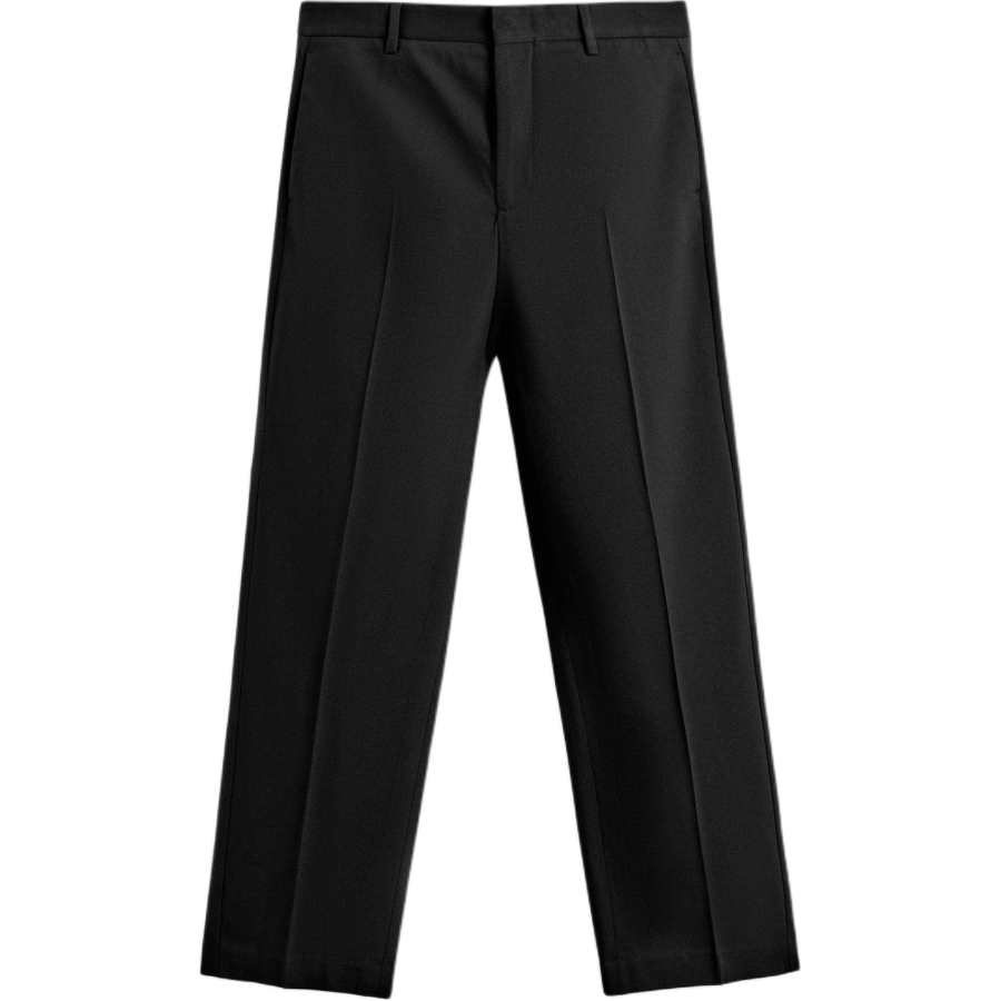 ZARA Casual Pants Men's Black Moderate Straight Fit Pants