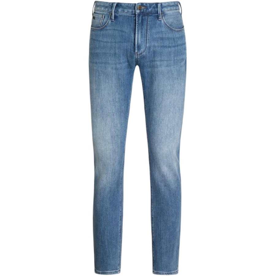 EMPORIO ARMANI SS24 Jeans Men's Light Blue