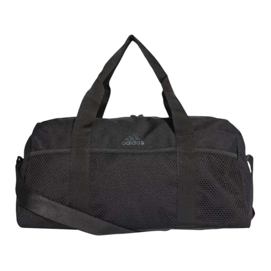 Adidas Adidas Recycled Polyester Luggage Bag, Travel Bag, Gym Bag Women's Black & Carbon