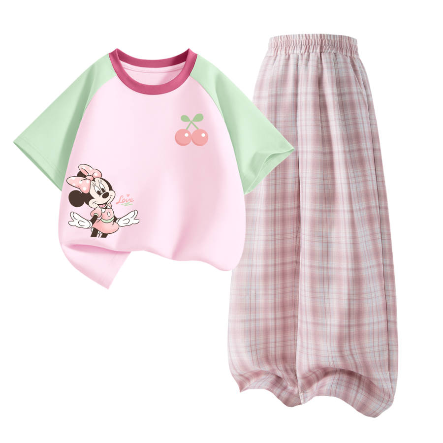 Disney Kids Casual Sportswear Crew Neck Thin