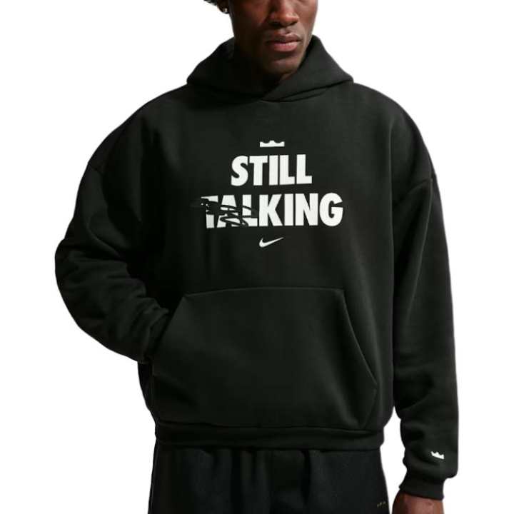 Nike Nike LeBron "Shut Up and Dribble" Men's Nike Therma-FIT Brushed Pullover Basketball Hoodie