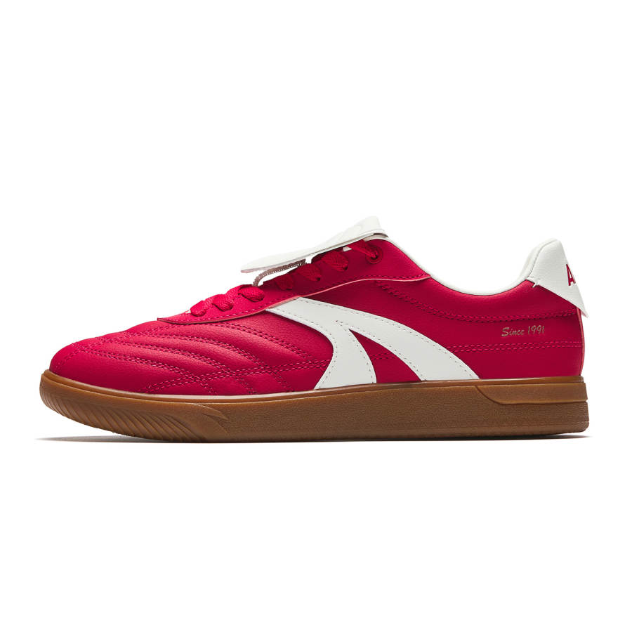 Anta Joyful, Flip Lid Shoe Skateboard Shoes Men's Elegant Red/Ivory White