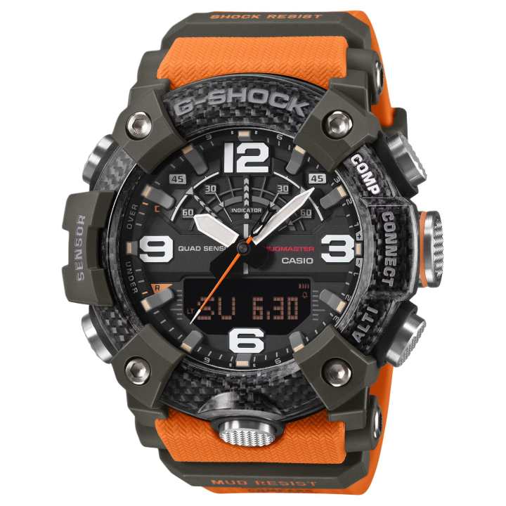 CASIO CASIO MASTER Of G LAND Quartz Movement Resin Strap Watch Men's Watches Black Dial