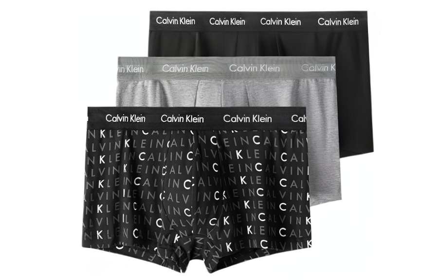 Calvin Klein CALVIN KLEIN Modern Gravity Band Boxer Briefs Men's 3 Pack Multicolor