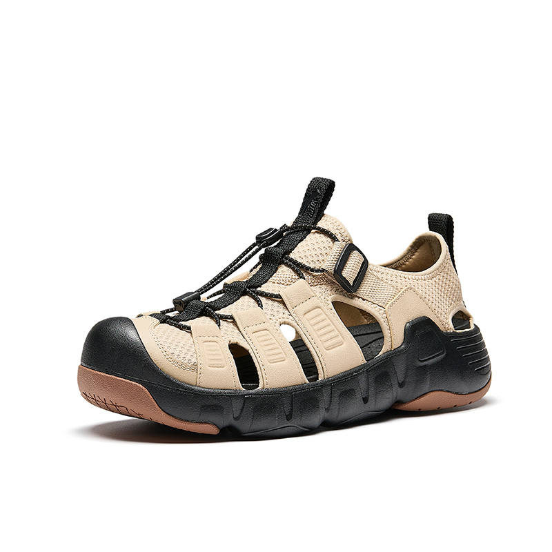 Anta Breathable River Trekking Sandals Men's Raw Wood