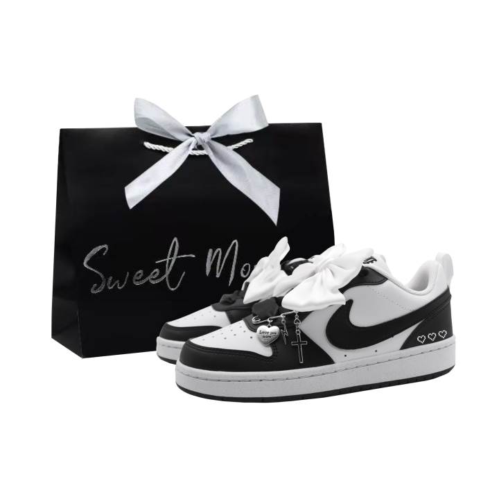 Nike Nike Court Borough Heartbeat Butterfly, Shopping Bag, Fresh, Campus, Couple