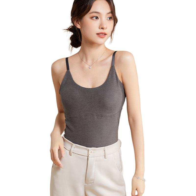 Lanza Tank Tops Women's U Neck Moderate Straight Fit