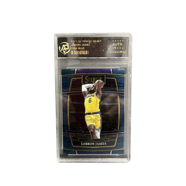 PANINI 2021 22 Basketball NBA Select LeBron James, The Little Emperor, Level 2 Blue Teka, Classic Collection