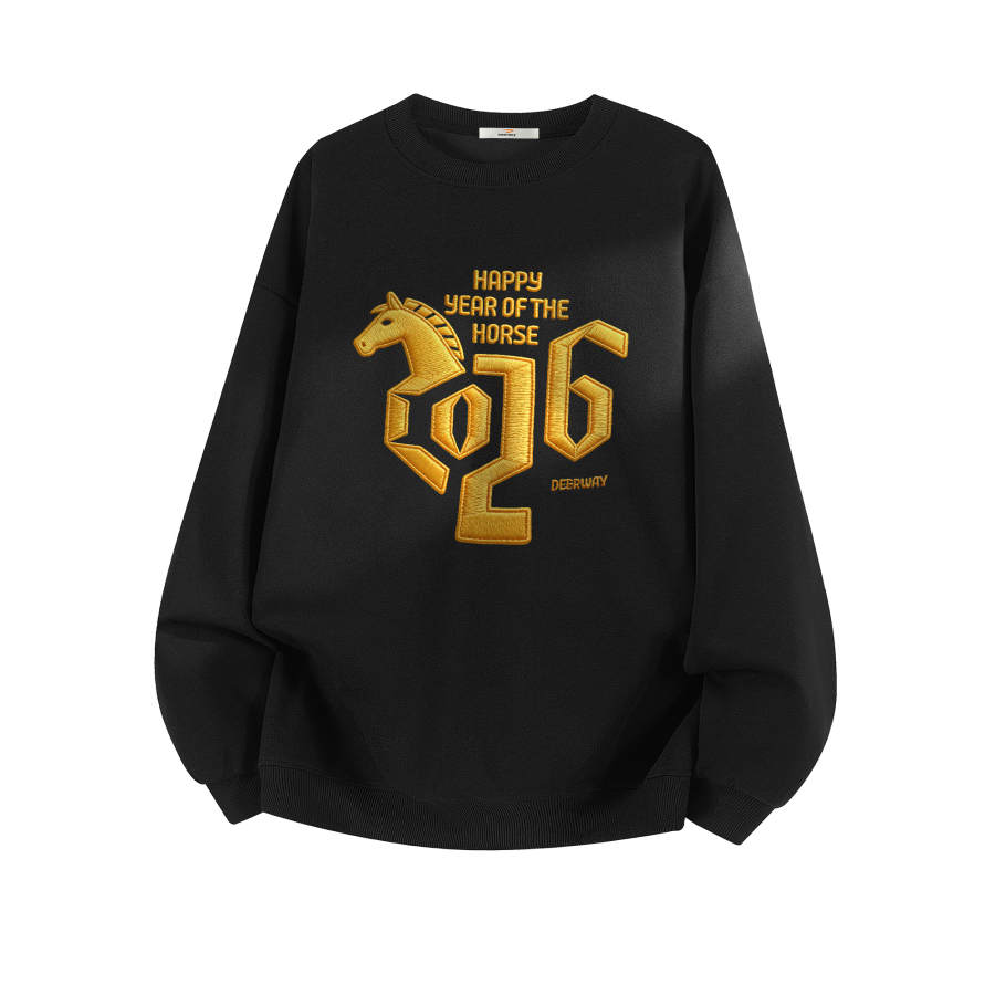 DEERWAY DEERWAY Sweatshirts Unisex Crew Neck Moderate Regular