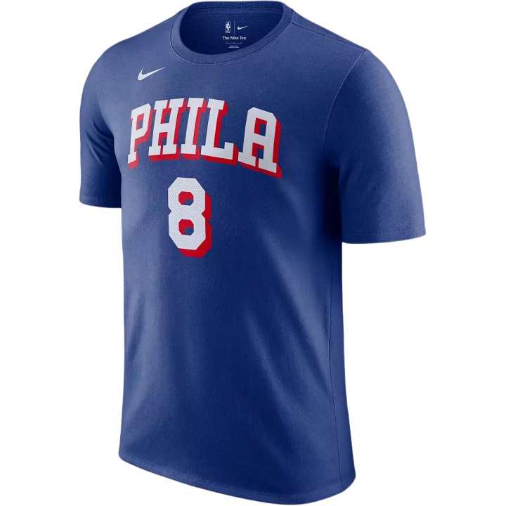 Nike Nike T Shirts Men's Blue Crew Neck