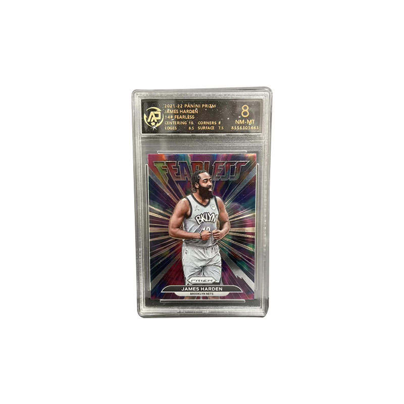 PANINI PRIZM James Harden, Big Beard, Rainbow Fearless T Shirt, Classic Collection Graded Cards 1 Pc