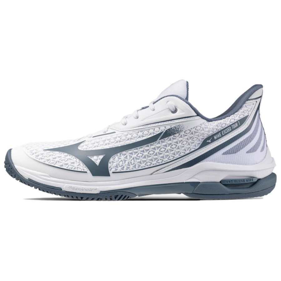 Mizuno Wave Exceed Tour 7 Low top Tennis Shoes Unisex White/Blue